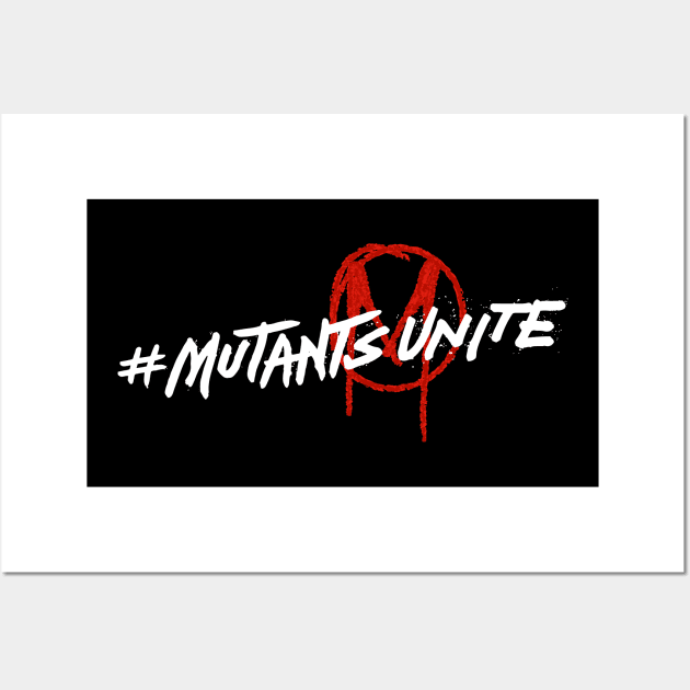 Mutant Unite  - light version Wall Art by AO01